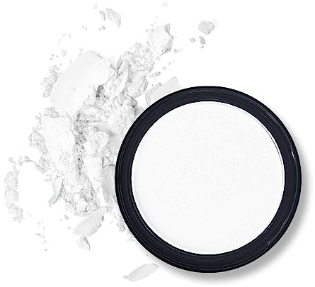 Erinde Paleta de sombra de ojos Single Blanco, tonos nudeos mate, resistente al agua, paleta de sombras de ojos en polvo prensado, alta pigmentación y larga duración, maquillaje básico de sombra de