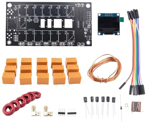 Seprendi Mini ATU-100 Antennentuner 1,8–50 MHz Automatischer Antennen-Tuner + OLED Firmware programmierter Verstärker Empfänger DIY Kit