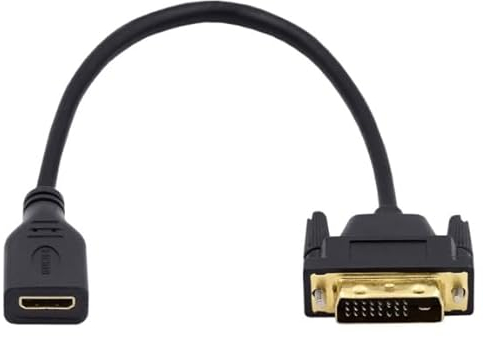 innov8 DVI 24+1 Male to Mini HDMI 1.4 Type-C 4K Female Extension Cable