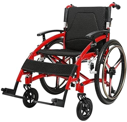 Utilisateurs handicapés fauteuil roulant pliant avancé autopropulsé Sport léger fauteuil roulant chaise de voyage dispositif de mobilité