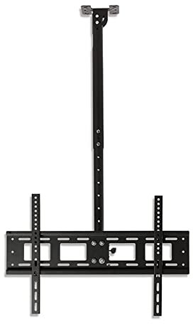 SQMGFA Supporto TV Universale, Supporto TV Portatile Supporto TV Girevole Universale da Pavimento per la Maggior Parte dei televisori LCD LED OLED al Plasma curvi Piatti da 32-52 Pollici