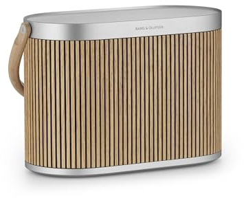 Bang & Olufsen Beosound A5 - Portable Bluetooth Speaker with Wi-Fi Connection, Carry-Strap, Oak