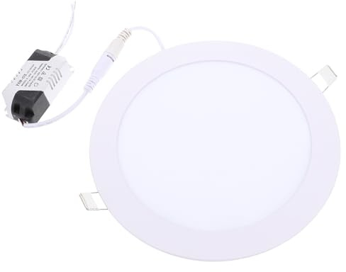DOITOOL Downlight LED Regulable Blanco de 15w para Iluminación Empotrada en Techo, Redondo Aleación de Aluminio, Adecuado para Uso en Cocina y Hogar
