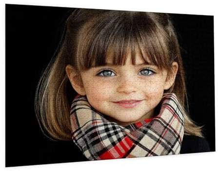 Personalisiertes Foto Puzzle Selbst Gestalten - Fotopuzzle mit Eigenem Bild (1000-5000 Teile) - Gestalte Selbst Puzzle, Personalisierte Geschenke mit Foto für Mama, Familie zum Geburtstag C-2868