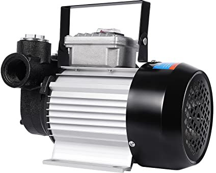 Bomba Gasoil, Bomba de Combustible Automática para bombeo de gasoil y aceite de calefacción 60L/min 550W Bomba Diesel Autocebante