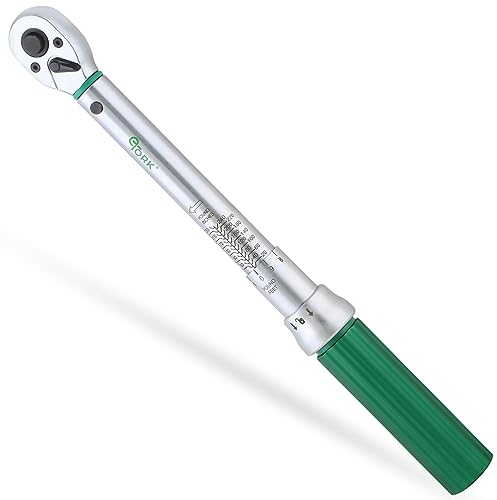 eTORK - Magnetic Lock Torque Wrench | 3/8 Torque Wrench | Inch Pound Torque Wrench | Torque Wrench 3/8 Drive | Range: 20-250 in.-lb./2.3-28 N.m