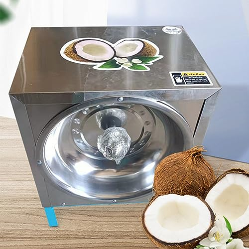 NOLLAM Kokosnuss-Schaber Edelstahl, 300 W, Kokosnuss-Schaber-Maschine, kommerzielle Kokosnuss-Reibe, Schaber, Schredder, Kokosnuss-Hobel für Kokosnuss-Verarbeitungsbetriebe