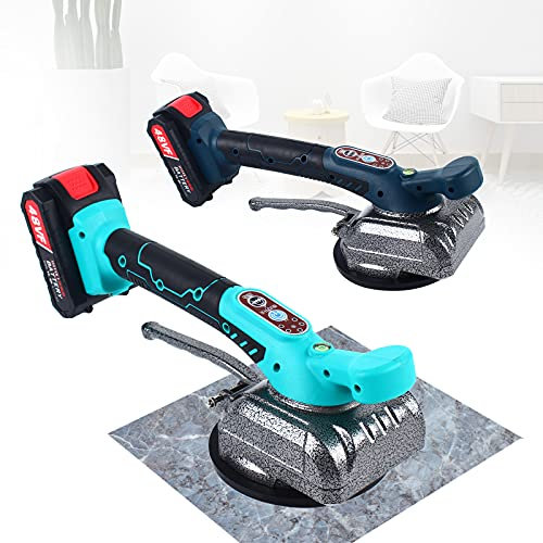 Piastrellatrice manuale for piastrellista Livellatrice automatica for piastrelle Piastrellista Strumento vibratore for piastrelle con batterie ricaricabili, applicabile a piastrelle da 23-47 pollici/2