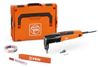 Fein Knabber BLK 1.3 CSE SET (bis 1,3 mm, inkl. Stempel- & Matrizenset für Wellblech, Permanentmarker, Malerband, Meterstab) Nr. 72324261000