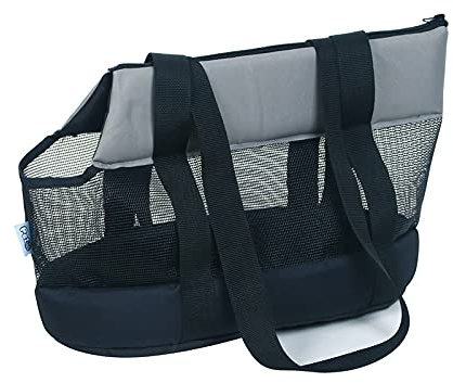 Transporttasche für Hunde und Katzen, Schultertasche für Haustiere, Hundetasche für Kleine Hunde, Leichte Hund Tragetasche Haustiertasche, Atmungsaktiv Bequem Katzentragetasche, Katzentasche