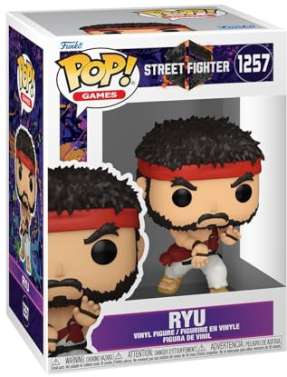 Funko POP! Games: Street Fighter 6 - Ryu | Official Merch - Collectable Vinyl Figurine for Shelf Display - Birthday Gift Idea for Fans and Collectors