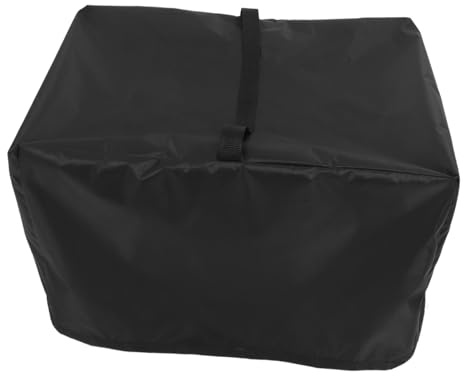 Beaupretty Copertura Antipolvere per Macchina da Pressa Caldo Oxford Nero, Resistente e Facile da Pulire Manico Centrale e Coulisse Inferiore per Uso in Laboratorio