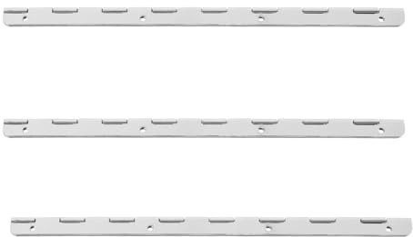 RORPOIR Bisagras Largas para Piano, 3 Piezas de Acero Inoxidable Apertura de 180 Grados, Textura Resistente para Armarios, Muebles y Cajas de Madera