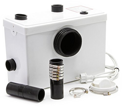 Macerator Pump Toilet Waste etc 3 in 1 Powerful Heavy Duty 600W 1 Years Warranty
