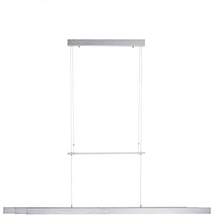 SellTec LED Pendelleuchte 120-179 cm CCT Touchdimmer höhenverstellbar | ausziehbar, Farbtemperatursteuerung CCT, Touchdimmer, Höhenverstellbar, für Küche Esszimmer