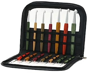 Lana Grossa Luxe Houten Haaknaalden Set