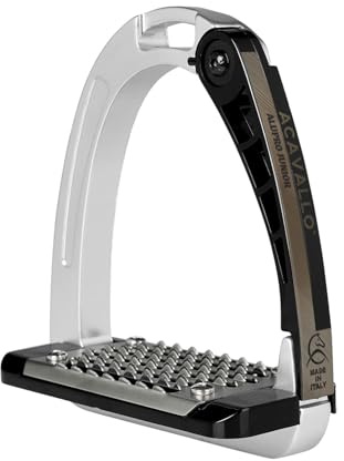 Acavallo Stirrups Arena AluPRO Junior - Size 10.5CM