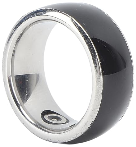 Asixxsix Smart Health Ring, Bluetooth Smart Ring Health Tracker mit Herzfrequenzmesser Körpertemperatur Blutsauerstoff Schrittzähler IPX8 Wasserdichter Wiederaufladbarer Fitnessring (22)