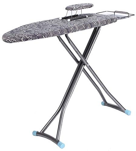 Tabla de Planchar Gris, Tabla de Planchar Grande Gruesa Mesa de Planchar de Metal Plegable con un Clic, Adecuada para la Tienda de Ropa del Centro Comercial, Tablas de Planchar de 1103186 cm