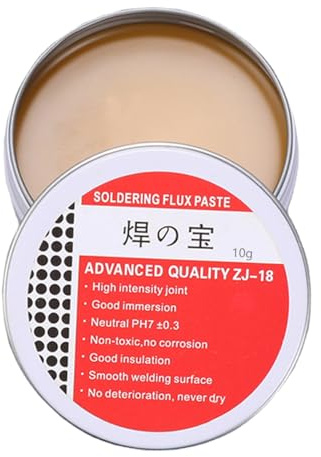 50 Grams Solder Flux, Flux Soldering Paste, No-Clean Solder Paste Grease Professional Mechanic Welding Repair Tool for Mobile Phone, Home Appliance, Computer Motherboard