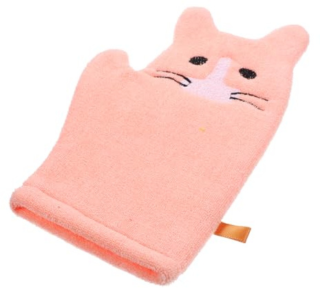 ORFOFE Junge Mädchen-badehandschuh Duschhandschuh Waschhandschuh Badehandschuhe Körperpeelinghandschuh Cartoon Design Für Junge Mädchen Und Kleinkinder Bad Handtücher