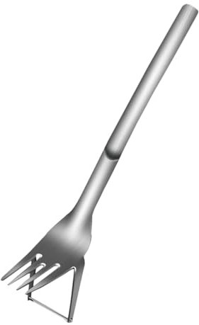 OKUMEYR Forchetta Per Tagliare L'anguria in Acciaio Inossidabile Strumento Per Servire L'anguria E Altri