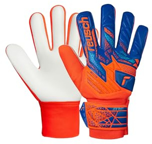 Reusch Attrakt Starter Solid Junior Torwarthandschuhe Kinder Jugendliche Fußballhandschuhe für Jungen und Mädchen geeignet für alle Wetterbedingungen und Spielfeldoberflächen