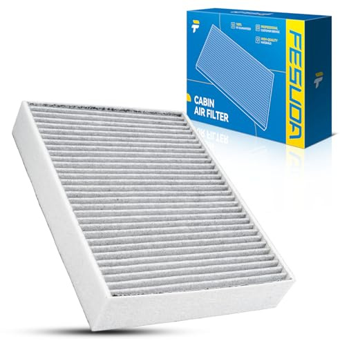 Fesuda CUK 25 001 Innenraumfilter/Kabinenluftfilter, Pollenfilter mit Aktivkohle, für Pkw + Transporter, 1 Stück