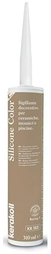 Silicone Color KK 152 Scellant décoratif pour céramiques et mosaïques, 310 ml