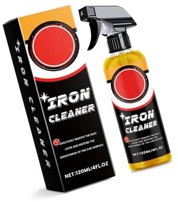 Geavonyg Detergente Antiruggine Professionale per Esterni per Auto Accessori per La Manutenzione Automobilistica Antiruggine da 120 Ml per Restauro Superfici Automobilistiche Catene Metalliche