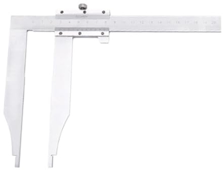 Pied À Coulisse Robuste 300x90mm, Pied À Coulisse Avec Longue Mâchoire, Pied À Coulisse En Acier 200x60mm(200x60mm)