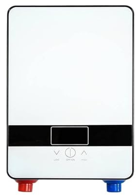 Calentador De Agua Caliente De 6500w, Calentador De Agua Instantáneo Sin Tanque, Termostato, Calentador De Inducción, Calentadores Eléctricos Táctiles Inteligentes, Ducha Automática