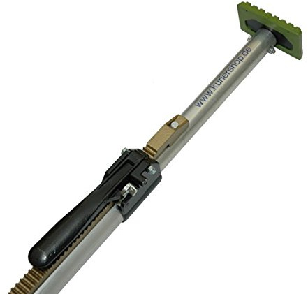 kuriershop Klemmbalken, Aluminium, 42 mm, verstellbar 1,68-2,05 m