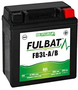 Fulbat - Motorradbatterie GEL FB3L-A/B GEL / YB3L-A/B FULBAT SLA wasserdicht 3,2 Ah 35 Amps