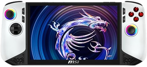 MSI Claw 8 AI+ A2VM Polar Tempest Edition-086FR : Intel Core Ultra 7 258V - 32GB LPDDR5 - SSD 2TB - Intel Arc Graphics - 8 Full HD 120Hz Tactile 500Nits - WiFi 7 - Windows 11 Famille