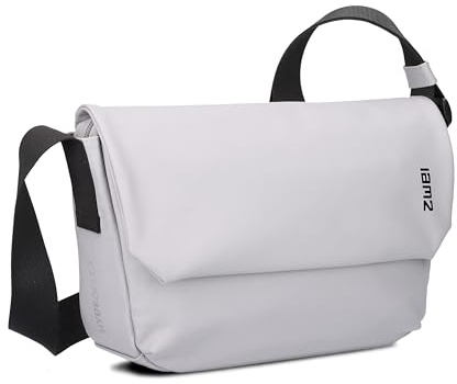 Zwei Umhängetasche Cargo CA60 Messenger-Bag 3 Liter wasserabweisendes Hydroflex-Material praktisches Schlüsselband verstellbarer Gurt sportliche Crossbody-Bag für Damen Herren & Teenager