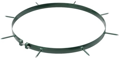 QLS Handels Aeratore per rullo da giardino, rullo rigeneratore, aeratore per prato, 5 pezzi, 40 cm, 8 mandrini