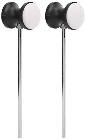 bass drum beater,Schlägel für Schlagzeugpedale,Bass Schlägel,Pedalschlägel Gitarren-Bass-Zubehör,2 Stück Schlägel für Schlagzeugpedale Schlagzeughammer Ersatzteil Zubehör für Schlaginstrumente