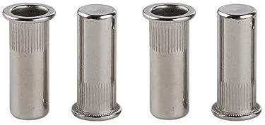 LJFMDLN 40 pièces tête plate Rivet écrou scellé acier inoxydable aveugle filetée Inserts écrou extrémité fermée hermétique étanche écrou (Couleur : M8)