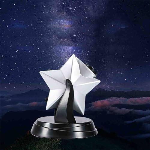 Lámpara proyector de estrellas, 3 colores regulables, rotación de 270°, proyector LED Aurora, luz nocturna, para salas de juegos, cine en casa o ambiente de luz nocturna, reuniones de oficina,
