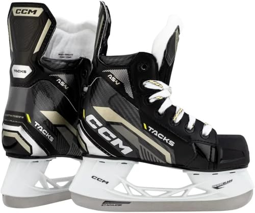 CCM Tacks AS-V Eishockey Schlittschuhe Youth, Breite: Regular (Größe: 10.0 / EU 28)