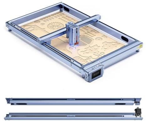 IKIER K1 Y Achsen Erweiterung Kit, Gravur Bereich Erweiterungsset für IKIER K1/K1 Pro/K1 Ultra/K1 Pro Max Laser Graviermaschine, Erweiterter Gravurbereich 750 x 410 mm