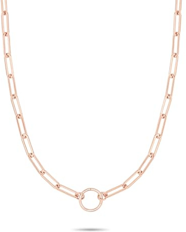 Tamaris Charms Collection aus Edelstahl - Gliederhalsketten kombinierbar Charm-Sets & individualisierbare Geschenkidee