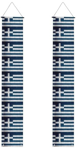 Bandiera greca Stampa Più Occasioni Appendere Ovunque Banner Decor Celebrazioni Grad Party Forniture