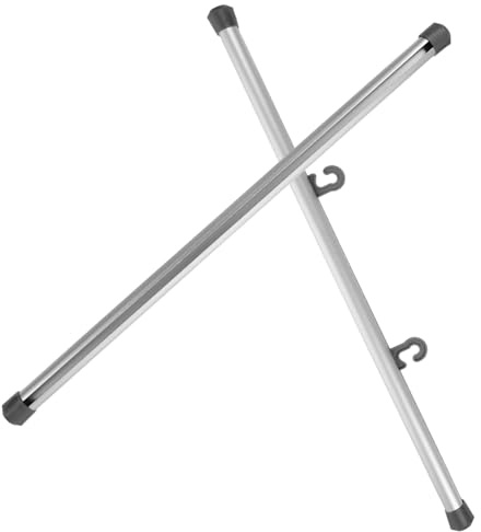 DOITOOL 2pcs Aluminium Alloy Poster Hanger Frame Scroll for Paintings and Advertisements Lightweight Dowel Hanger with Smooth Surface Easy Photo and Poster Replacement for Home and Office
