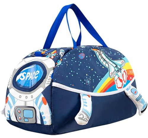 Suweir Borsa sportiva per bambini, da nuoto, per ragazzi, ragazze, impermeabile, borsa da bagno, borsa da viaggio, graziosa per attività all'aperto, per viaggi, fitness, sport, scuola