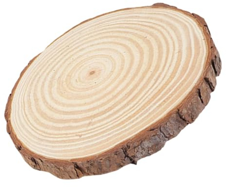 Homoyoyo Wood Chip Decoration Garden Outdoor Walkway Stepping Stone Paver for Patio Garden Wood Log Decor Ornament