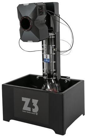 WooDerson Professionelle Tischtennis Ballmaschine, Trainingsgerät mit 10 programmierbaren Modi, verstellbare Geschwindigkeit und Winkel, inklusive 100 ABS-Bällen, für Anfänger und Fortgeschrittene