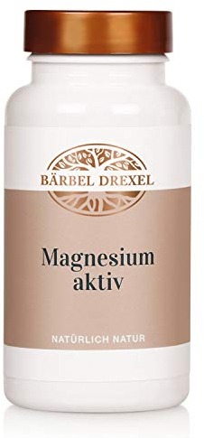 BÄRBEL DREXEL® Magnesium Aktiv Tabletten – natürliche Kapseln Hochdosiert zum Depot-Aufbau (200 Stk), 100% Herstellung Deutschland, Nervensystem & Muskelunterstützung, Premium Magnesiumcarbonat