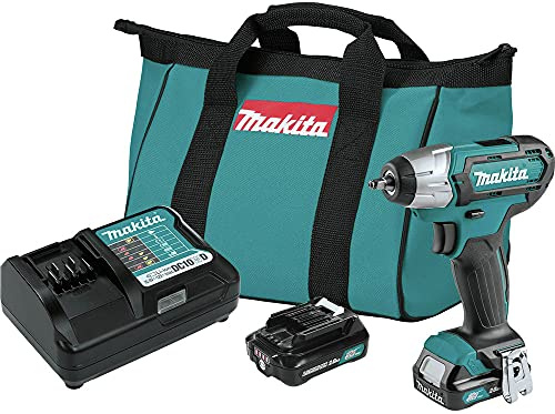 Makita WT04R1 12V max CXT Lithium-Ion Cordless 1/4 Impact Wrench Kit (2.0Ah)